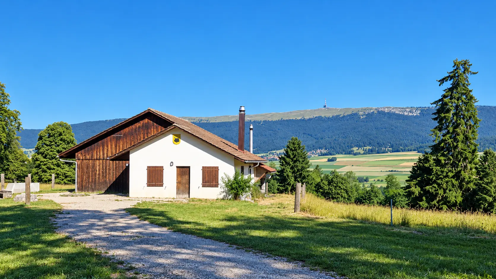 Le Stand ADS à Prêles et son environnement naturel